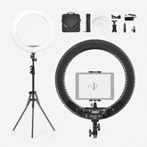 IVISII 19 inch Ring Light R65C with Stand and Phone Holder